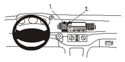 Chevrolet Impala 00-05, zentriert