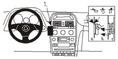 Lexus IS Serie 01-05, zentriert