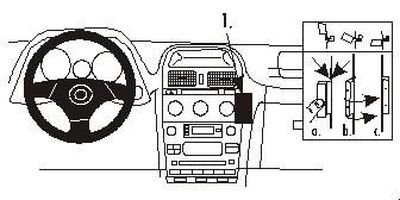 Lexus IS Serie 01-05, angewinkelt