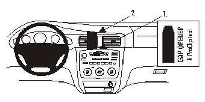 Ford Taurus 00-07, zentriert