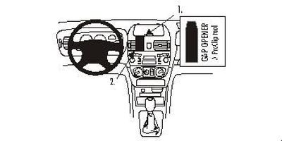Nissan Almera 00-02, Zentriert