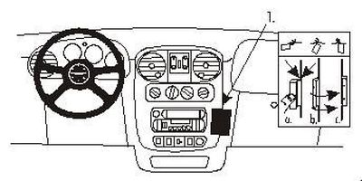 Chrysler PT Cruiser 00-05, Abgewinkelt