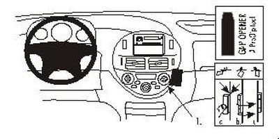 Toyota Previa 01-06, Abgewinkelt