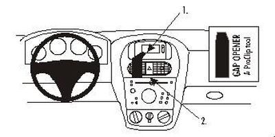 Opel Corsa 01-06, Zentriert