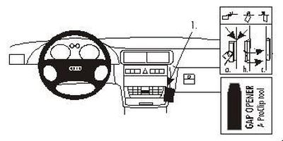 Audi A3 01-02, Abgewinkelt