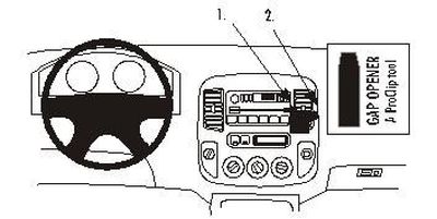 ProClip Montagehalterung Ford Maverick 01-07