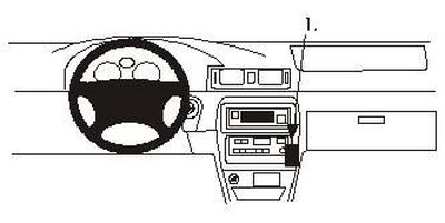 Toyota Camry 97-01, gewinkelt