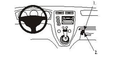 Honda Civic 3&5 Tür 01-05, gewinkelt