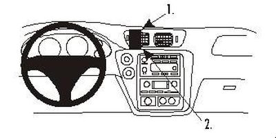 Chevrolet Trail Blazer 02-09, zentriert