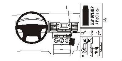 Toyota Corolla 02-07, gewinkelt