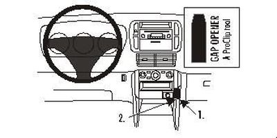 Honda Pilot 03-08, Winkelmontage