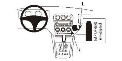 Alfa Romeo 156 02-06, Winkelmontage