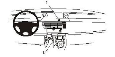 Citroen C8 02-11, Winkelmontage