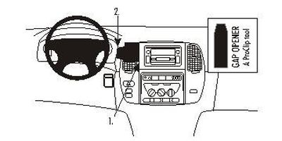 Toyota LandCruiser 100 02-07, Zentriert