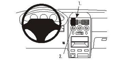 Daihatsu Sirion 02-06, Zentriert