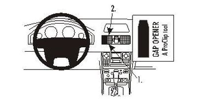Volvo XC90 02-14, Zentriert
