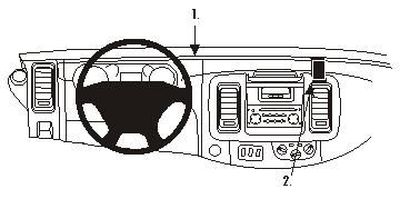Renault Trafic 02-10, Abgewinkelt