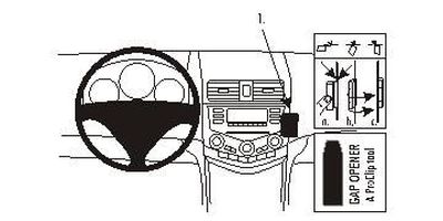 Honda Accord 03-07, Abgewinkelt