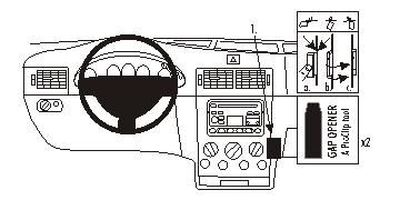 Ford Transit Connect/Tourneo Connect 03-09, Abgewinkelt