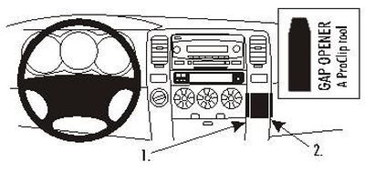 Toyota 4-Runner 03-09, Abgewinkelt