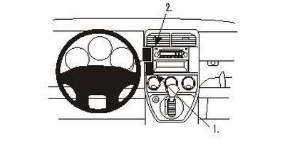Honda Element 03-12, Zentriert