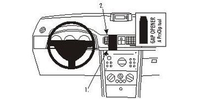 Opel Meriva 03-10, Zentriert