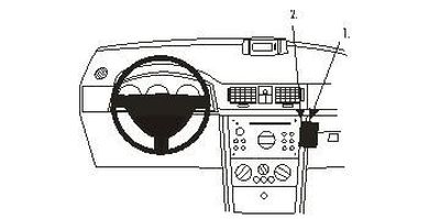 Opel Meriva 03-10, Abgewinkelt
