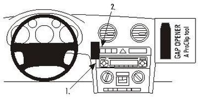 Audi A3 03-06, Niedrig Zentriert