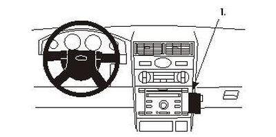 Ford Mondeo 01-07, Abgewinkelt, Niedrig