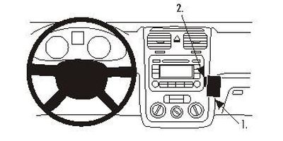 Volkswagen Golf V 04-09, Winkelmontage