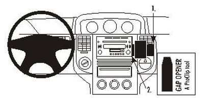 Nissan X-Trail 04-07, Winkelmontage