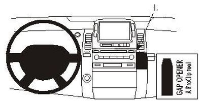 Toyota Prius 04-09, Winklig