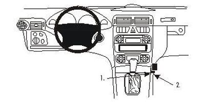 Mercedes Benz C-Klass 00-06, Winklig, Niedrig