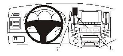 Lexus RX Serie 04-09, Zentriert