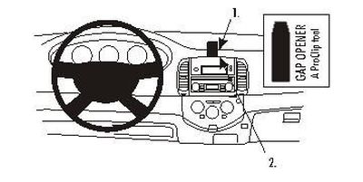 Nissan Micra 03-10, Zentriert