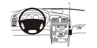 Volvo V70 05-08, Winklig, Holzpanel