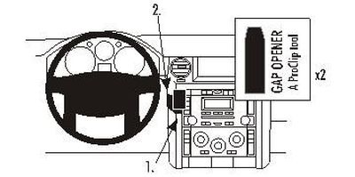 Landrover Discovery/LR3 05-09, mittig