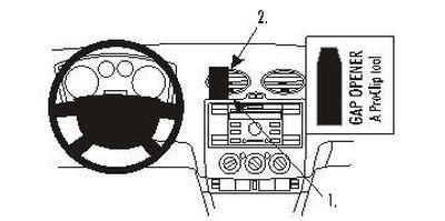 Ford Focus 05-10, mittig