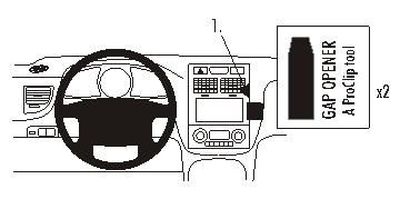Kia Sportage 05-10, angewinkelt