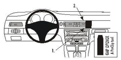BMW 316-330/E90/E91/E92/E93 05-12, angewinkelt