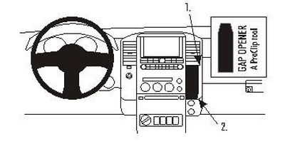 Nissan Navara 06-10, angewinkelt