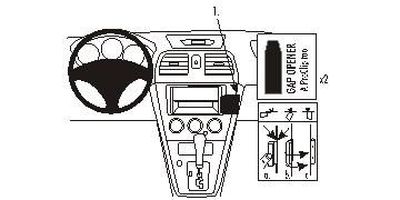 Subaru Impreza 05-07, angewinkelt