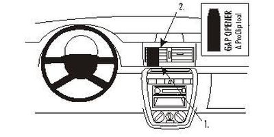 Volkswagen Fox 05-11, mittig