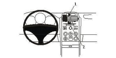 Suzuki Grand Vitara 05-15, mittig