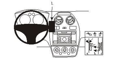 Ford Fiesta 06-08, Zentriert