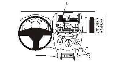 Toyota RAV 4 06-12, Zentriert