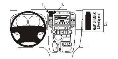 Kia Carnival 06-11, Zentriert