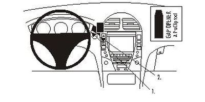 Lexus ES Serie 06-12, Zentriert