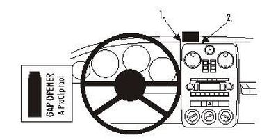 Chrysler PT Cruiser 06-10, Zentriert