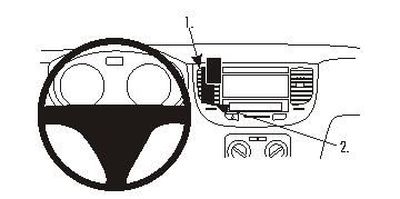 Kia Rio 06-11, Zentriert